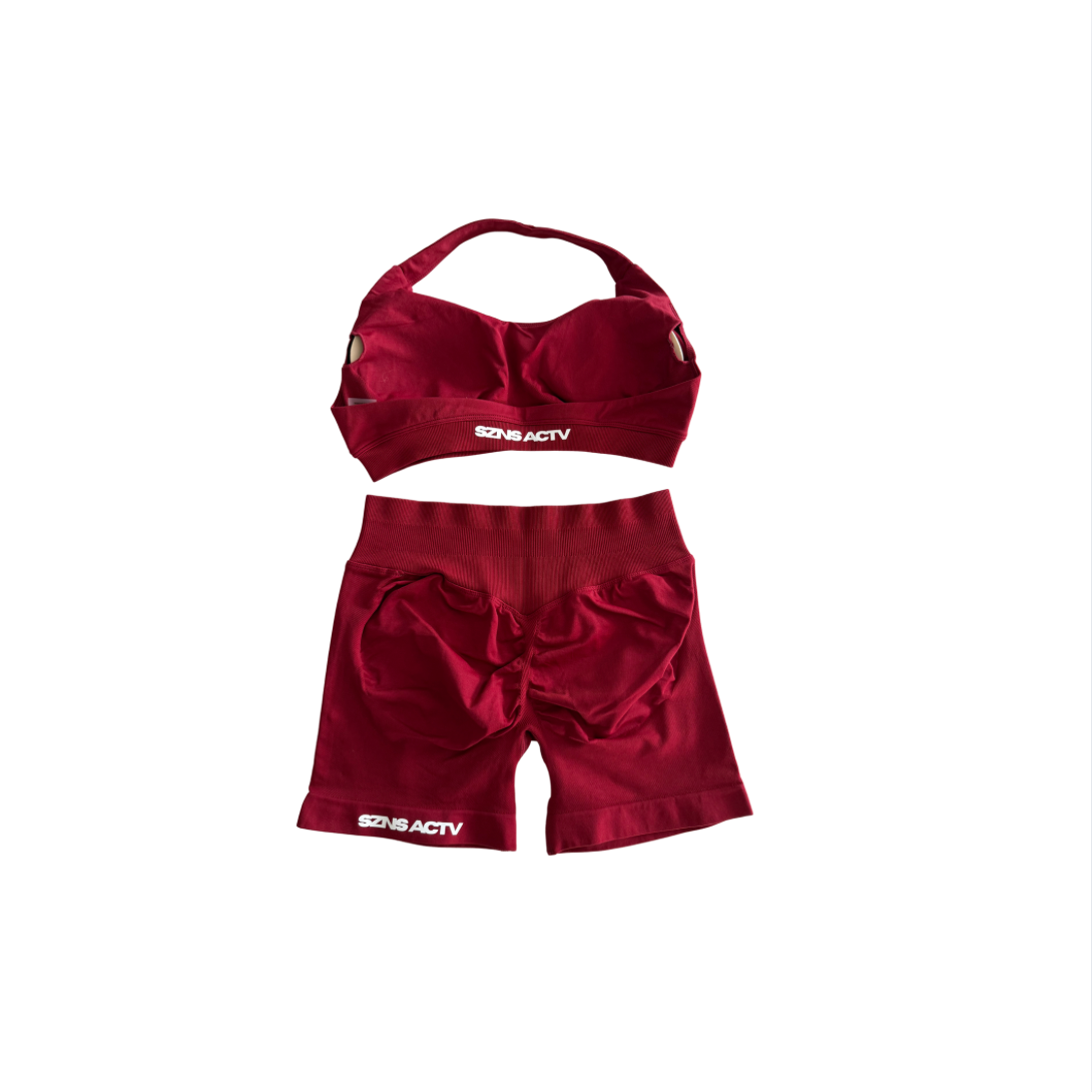 Seamless Shorts - Wine